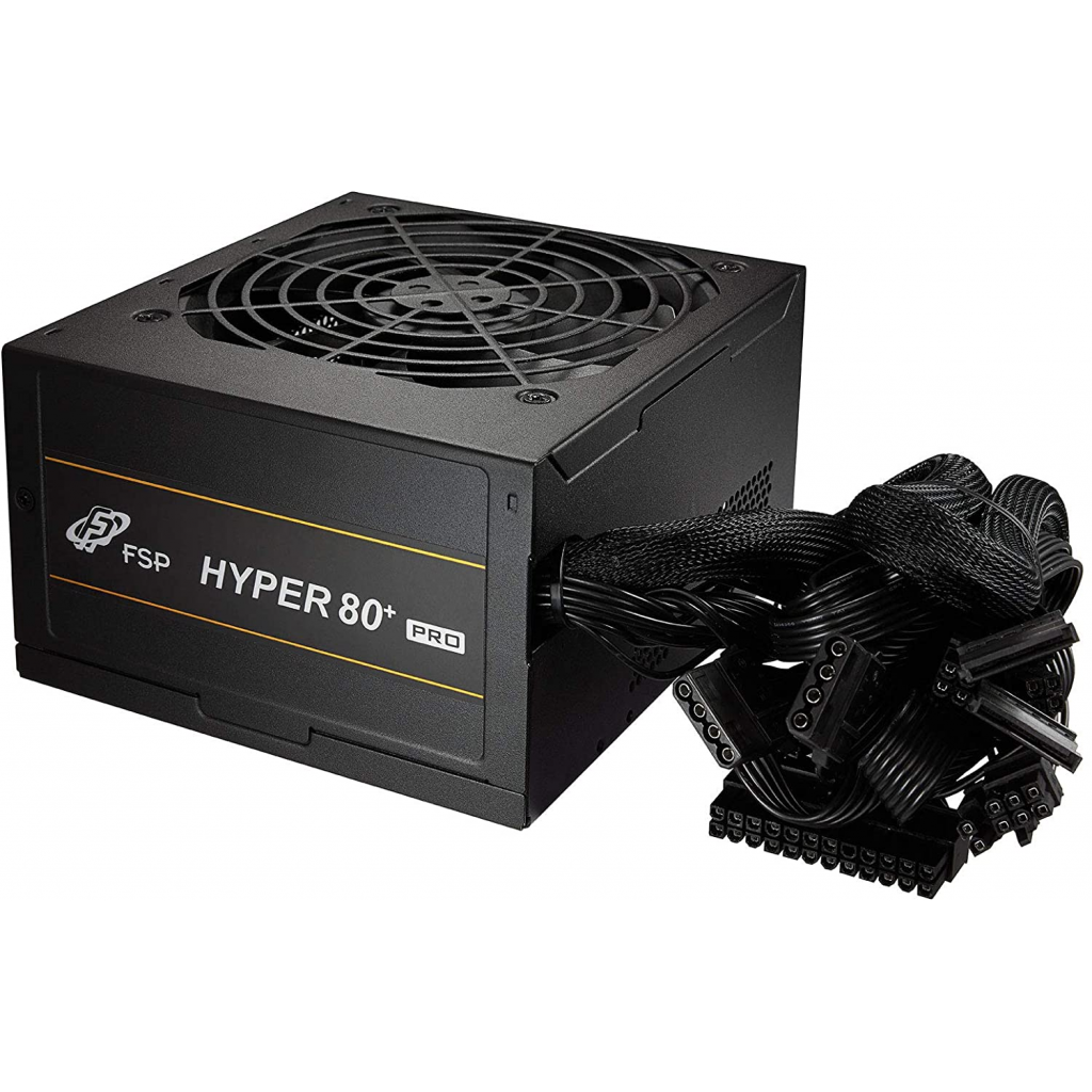 FSP Hyper 650W 80+ Bronze Siyah 12cm Fanlı Power Supply - FSP - görsel 5