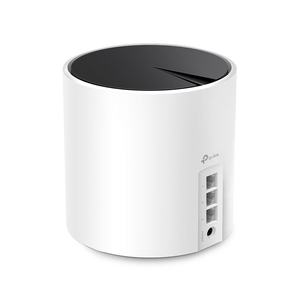 TP-LINK DECO-X55, AX3000, Üçlü Mesh, 3000Mbps, Dual Band, WiFi6, 3Port Gigabit Lan, 600m2 Çekim Alanı, Router, Geniş Alan İnternet Ağı Sağlayıcısı - Tp-Link - görsel 2