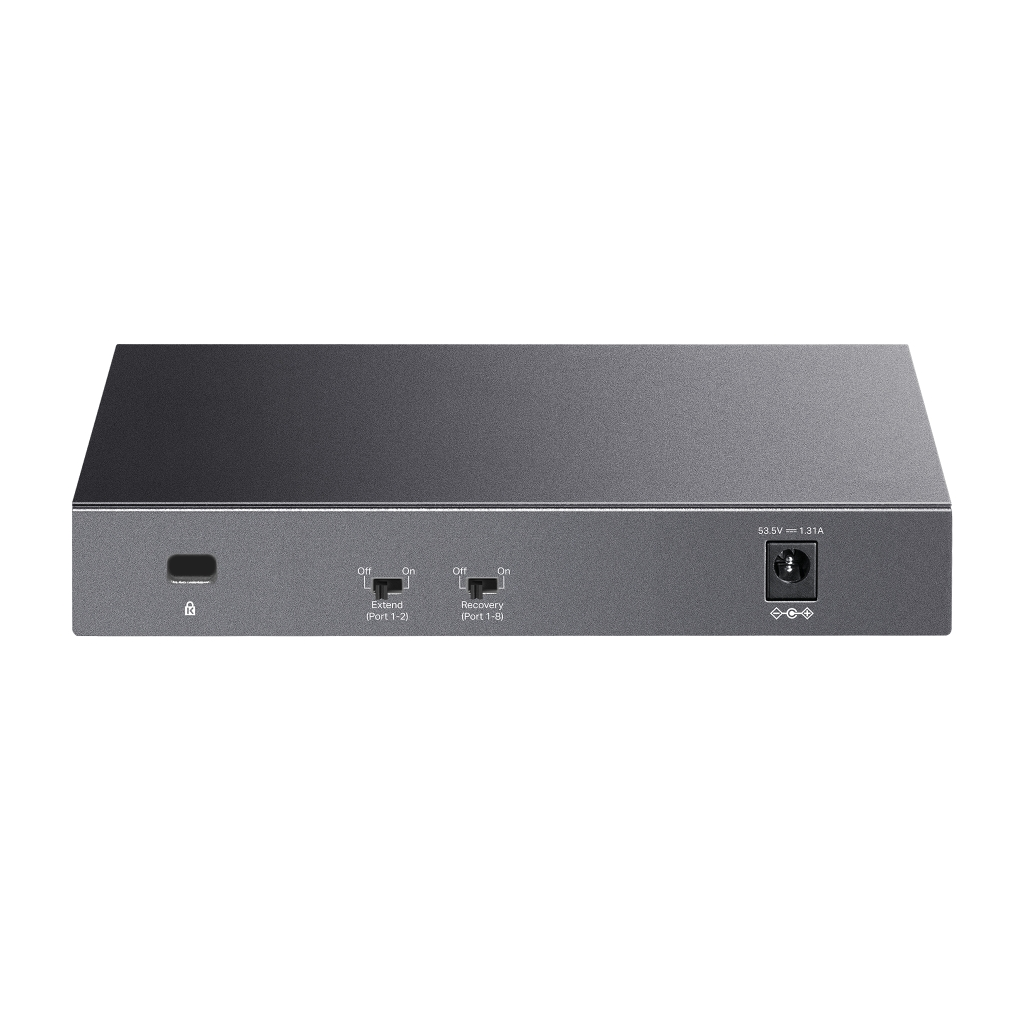 TP-LINK LS108GP, Green Tech, 8 Port GigaBit, PoE 62W, Yönetilemez, Metal Kasalı Switch - Tp-Link - görsel 2