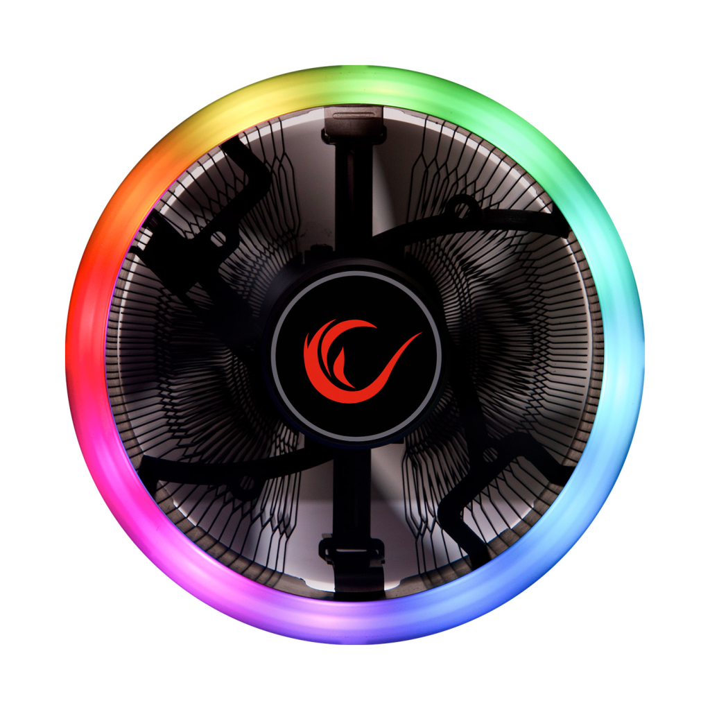 RAMPAGE COOL-FIX, RM-C01, 12cm, 1800RPM, RGB CPU Hava Soğutma (AMD AM4 ve INTEL Tüm İşlemcilere Uyumlu) - Rampage