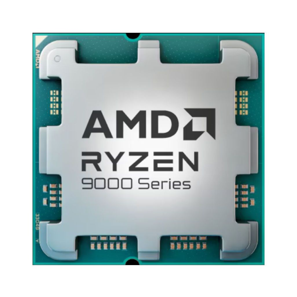AMD RYZEN 5 9600 6 Core, 3,80-5.20GHz, 38Mb Cache, 65W,  AM5 Soket, TRAY, (Dahili Grafik VAR, Fan YOK) TÜRKİYE Distibütör GARANTİLİ - Amd