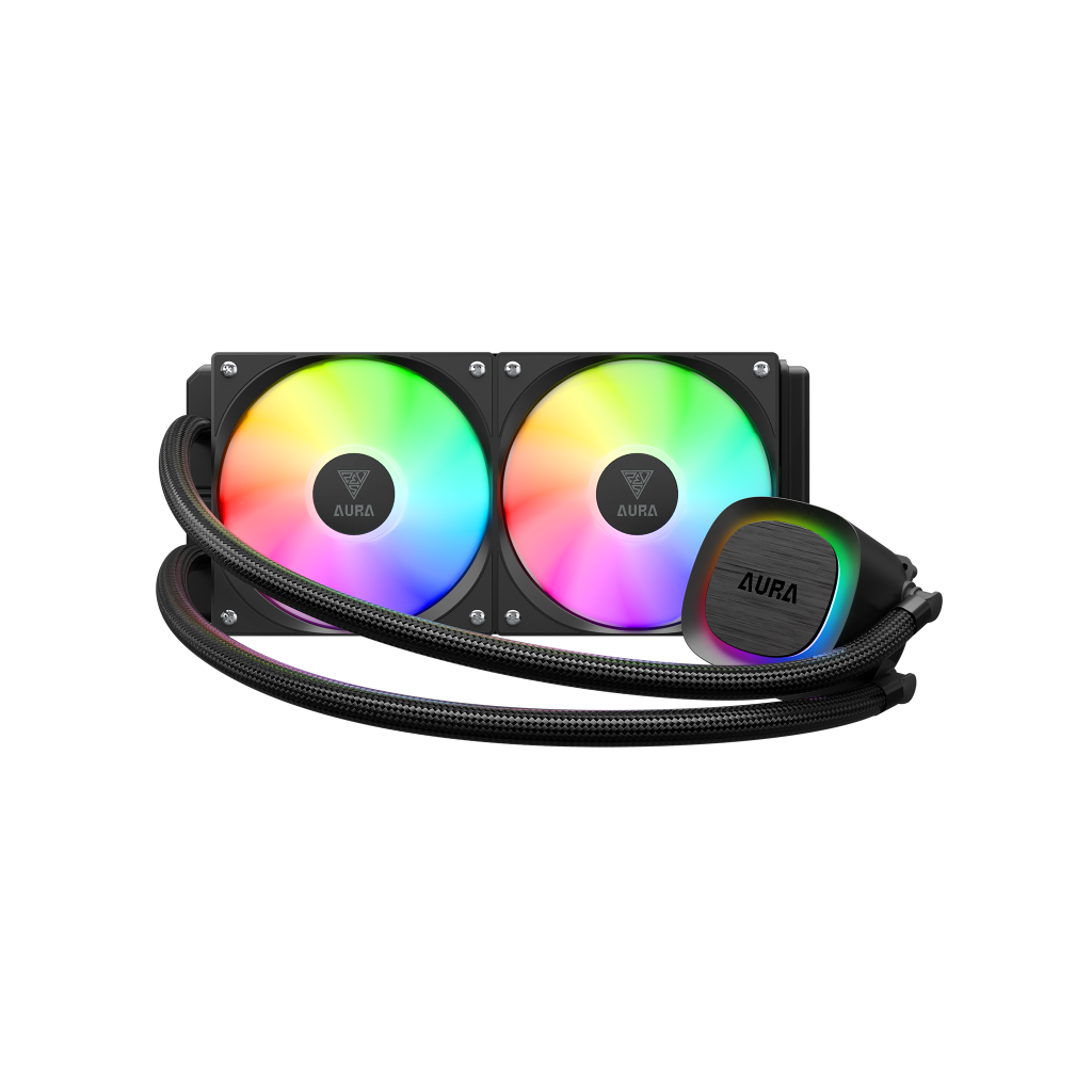 GAMDIAS AURA GL240 V2, 240mm, RGB, 2 Fanlı, CPU Sıvı Soğutma - Gamdias - görsel 3