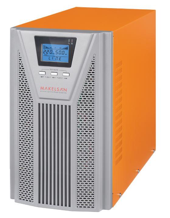 MAKELSAN P.PACK SE Online (2700W) 3 KVA 4/8 dk (6x12v 7AH Akü ) UPS - MAKELSAN - görsel 2